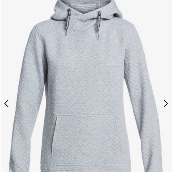🌵 Roxy women’s grey Dipsy Technical Hoodie 🌵 - Picture 3 of 5